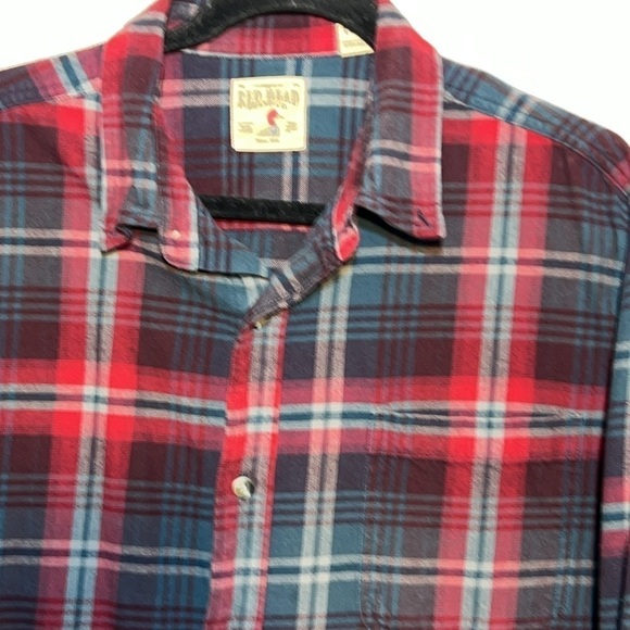 Red Head Men’s Plaid Long Sleeve Button Down Shirt Size XL - Picture 5 of 13